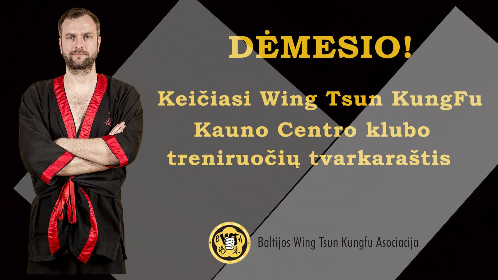 Kauno klubas tvarkaraštis