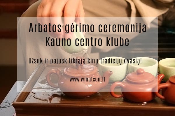 Arbatos ceremonija atnaujinmtas Kaunas